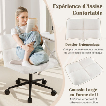 Chaise de Bureau COZY Cocoon en Laine d’Agneau