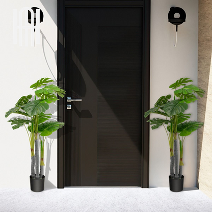 Monstera Deliciosa artificiel de 120 cm en pot