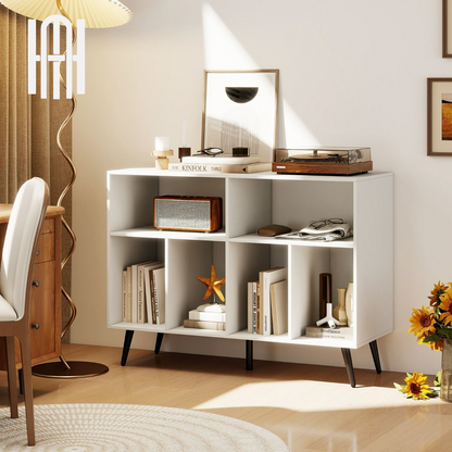 Meuble Platine Vinyle 3 Niveaux Élégant