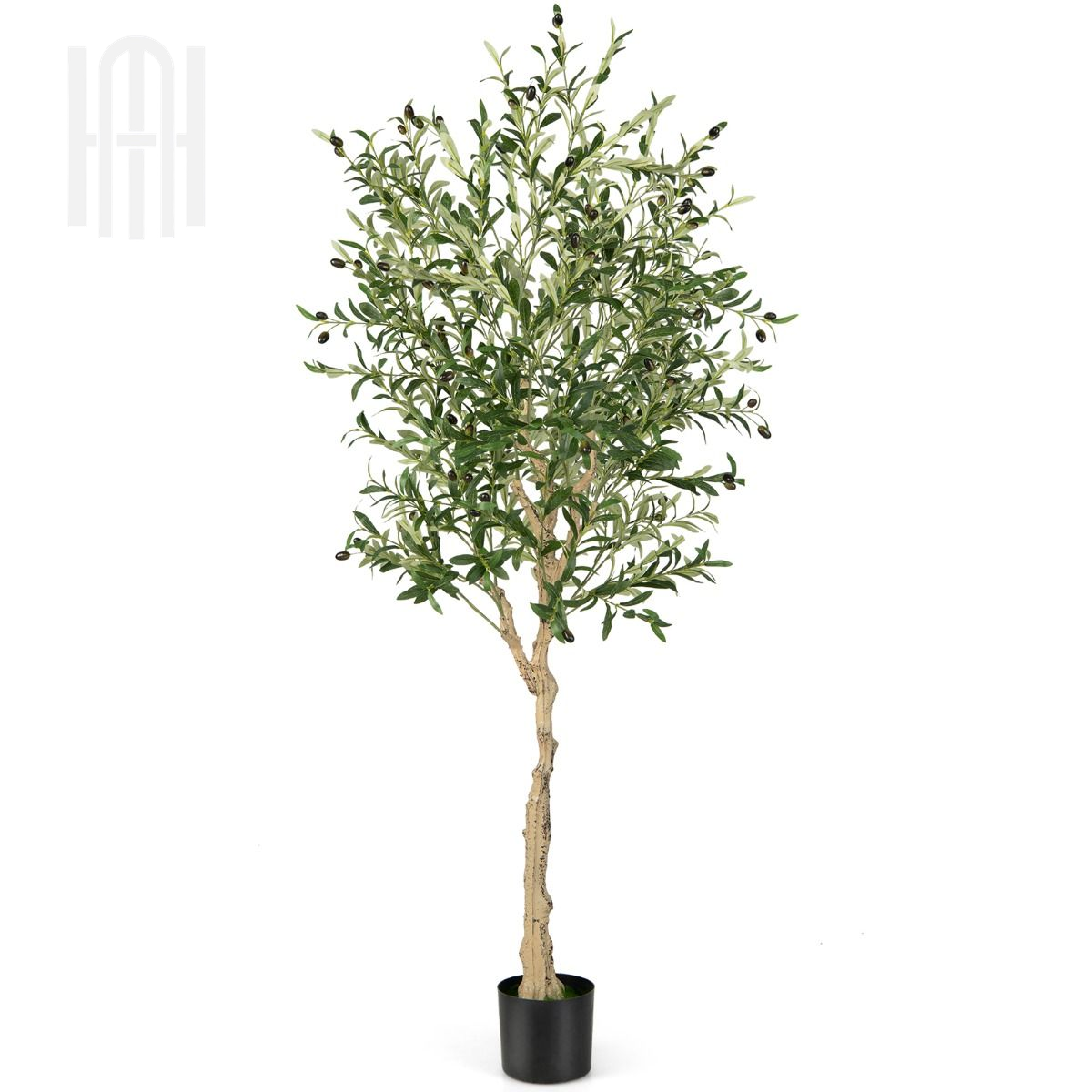 Olivier artificiel en pot de 182 cm