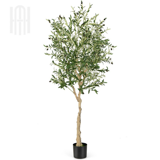 Olivier artificiel en pot de 182 cm