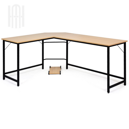 Bureau d’Angle Moderne en Forme de L