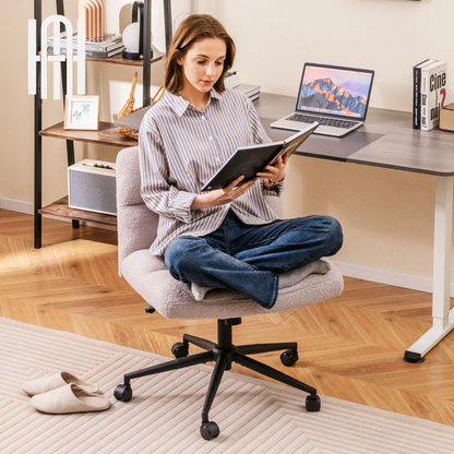 Chaise de Bureau COZY Cocoon en Laine d’Agneau