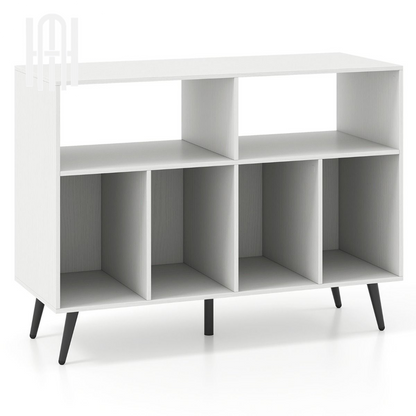 Meuble Platine Vinyle 3 Niveaux Élégant