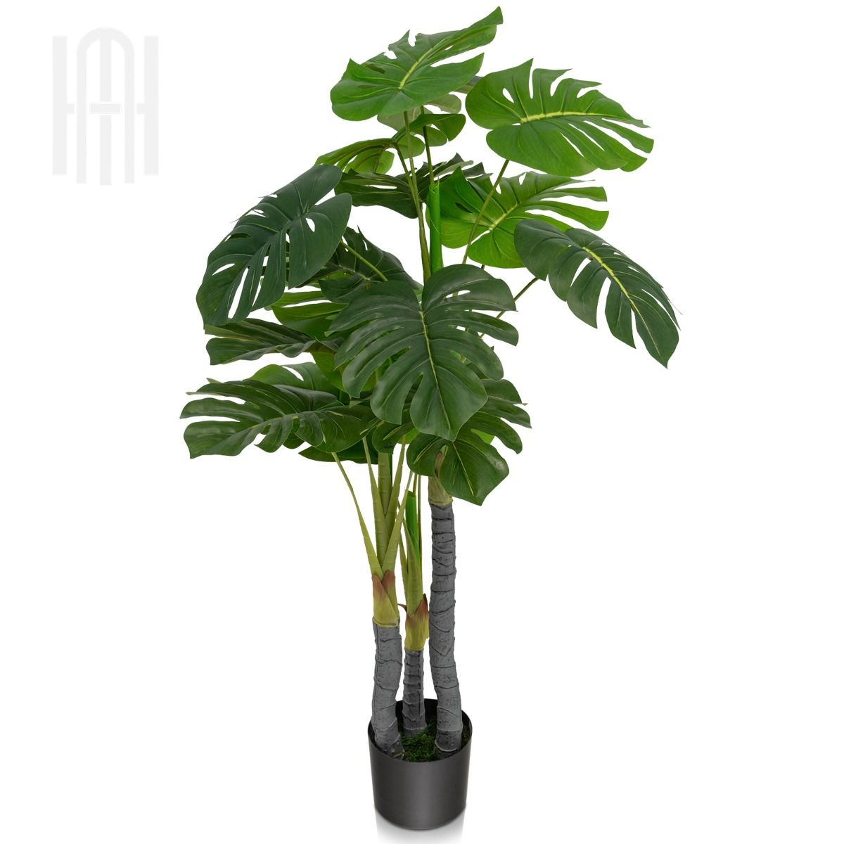 Monstera Deliciosa artificiel de 120 cm en pot